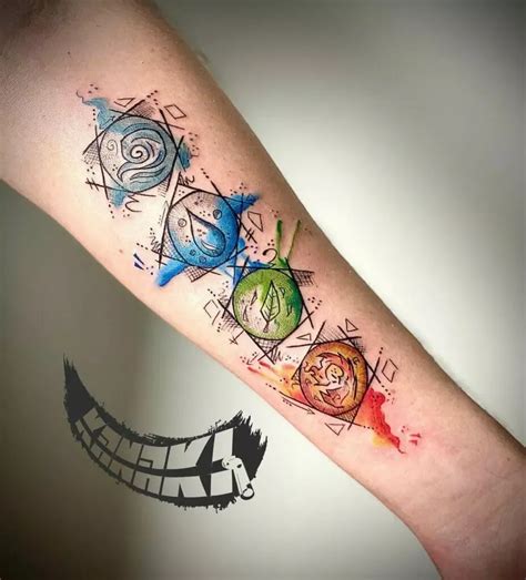 4 Elements Tattoo