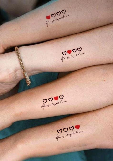 4 Friendship Tattoos