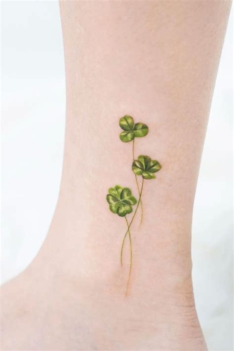 4 Leaf Clover Tattoo