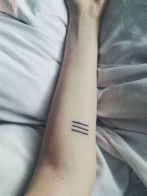 4 Lines Tattoo