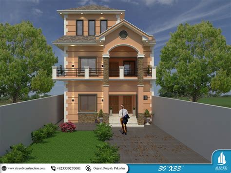 4 Marla House Front Design