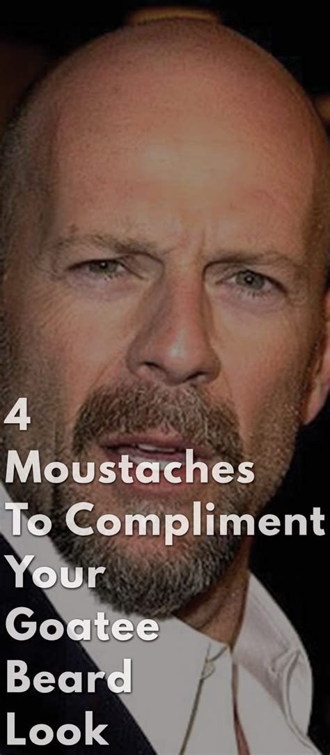 4 Moustaches For Your Goatee Look