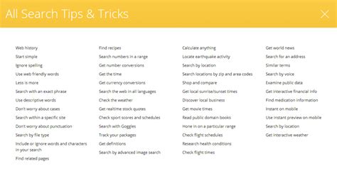 4 Quick Google search tips and tricks