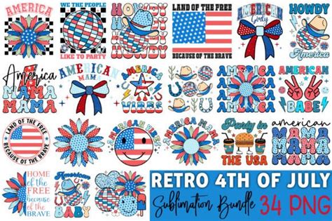 Download 4 Th of July Sublimation Files