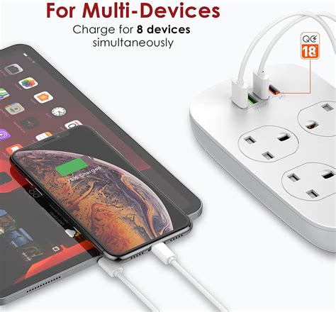 4 USB Fast Charging