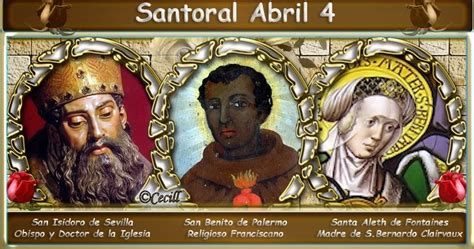 4 de abril santoral