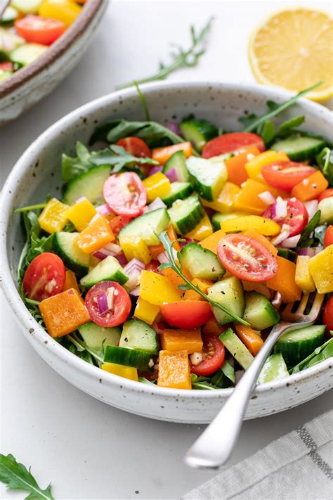 4 easy vegetable salad recipes