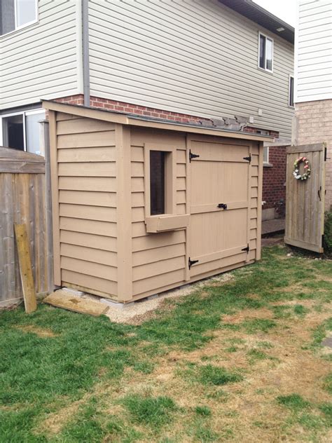 4 feet wide shed