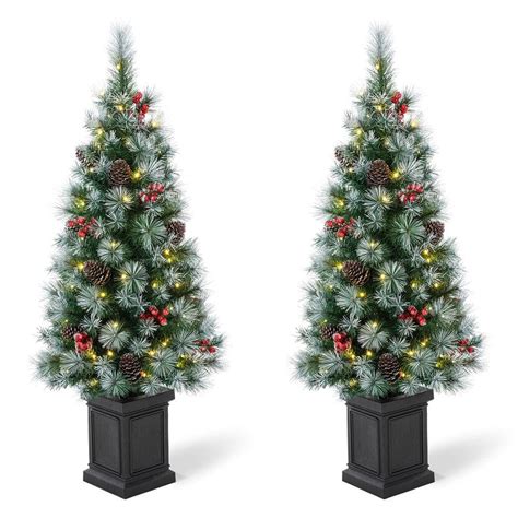4 ft artificial outdoor tree