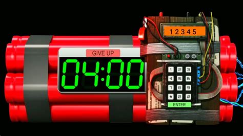 4 minute bomb timer