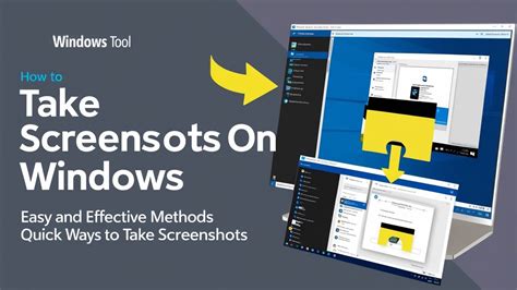 4 quick methods to take screenshots on PC