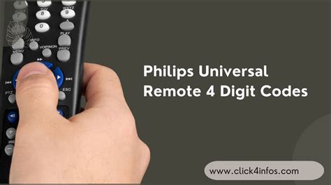 Phillips Cl034 Universal Remote Codes List