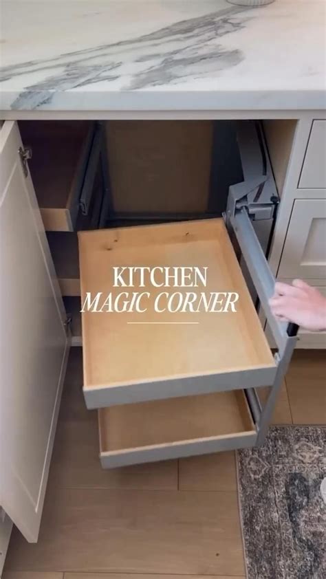 4. Add some magic to you corner cupboards