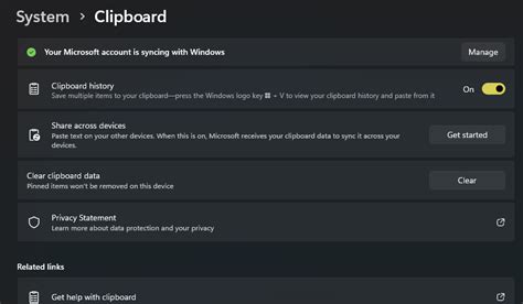 4. Activate Clipboard History