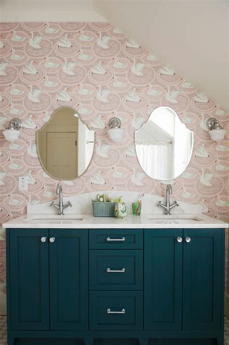4. Add pattern and color using wallpaper