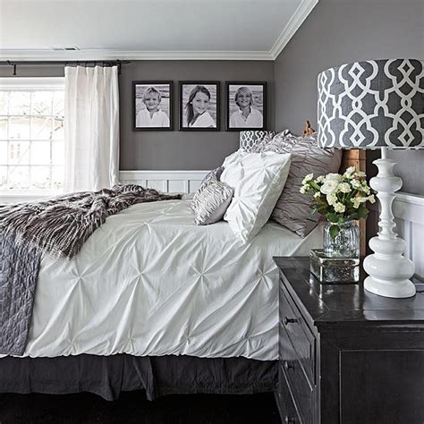 4. Adding Color to a Grey and White Bedroom bedroom decor