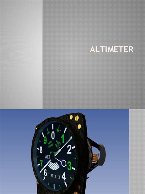 4. Altimeter +