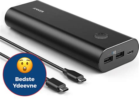 4. Anker PowerCore+ 21000