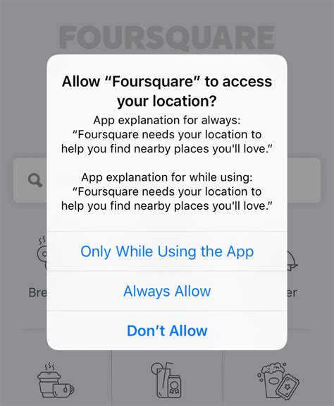 4. Change Locations Access to While Using the App