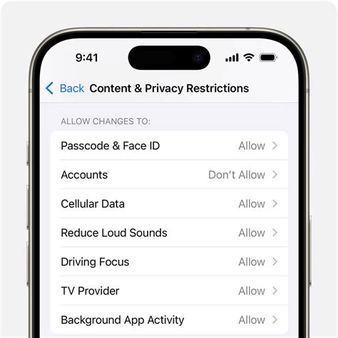 4. Check Content &amp; Privacy Restrictions in Screen Time