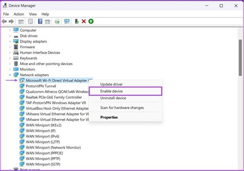 4. Check If the Wi-Fi Direct Driver Is Enabled