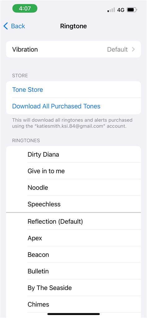 4. Check iPhone Ringtone settings
