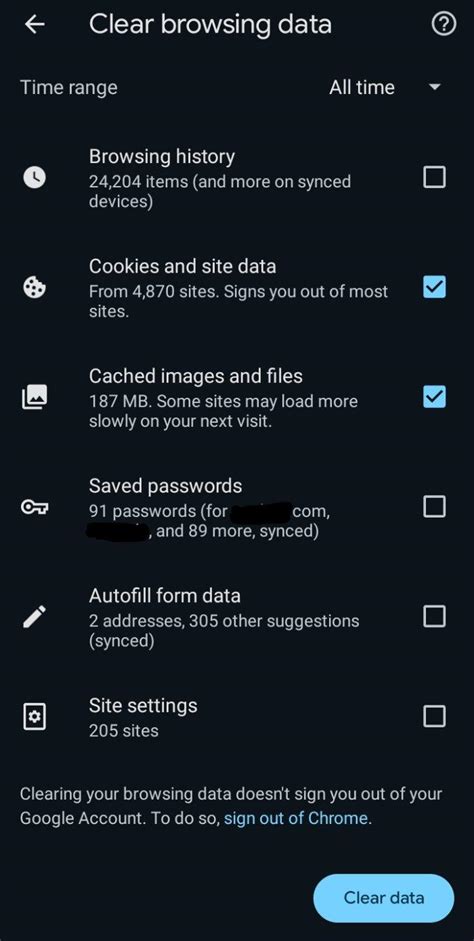4. Clear Cache and Data on All Contact Apps