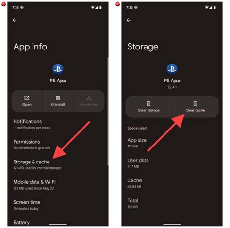 4. Clear Corrupt App Caches