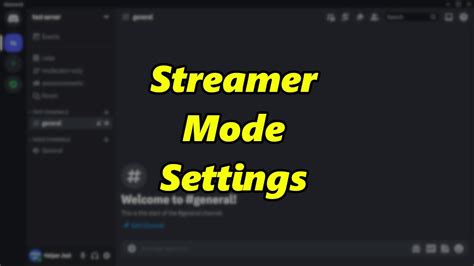 4. Configure Streamer Mode Settings