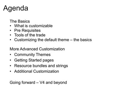 4. Connections and customization