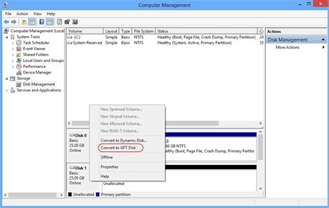 4. Convert MBR to GPT Disk
