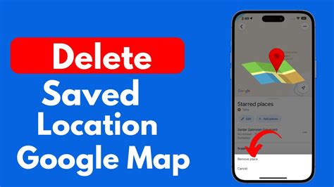 4. Delete the saved location