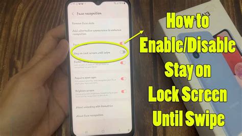 4. Disable Lock Screen Swipe
