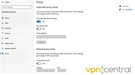 4. Disable Your Proxy Server or VPN
