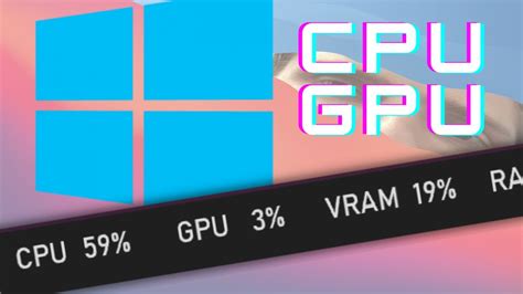 4. Display CPU Usage on Overlay Screen