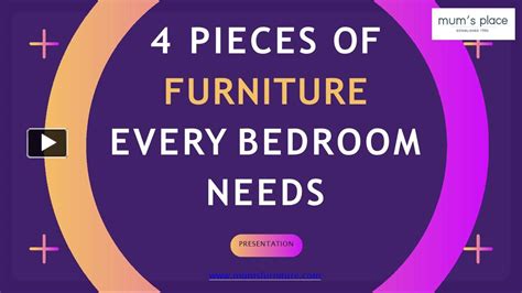 4. Every bedroom needs a chair