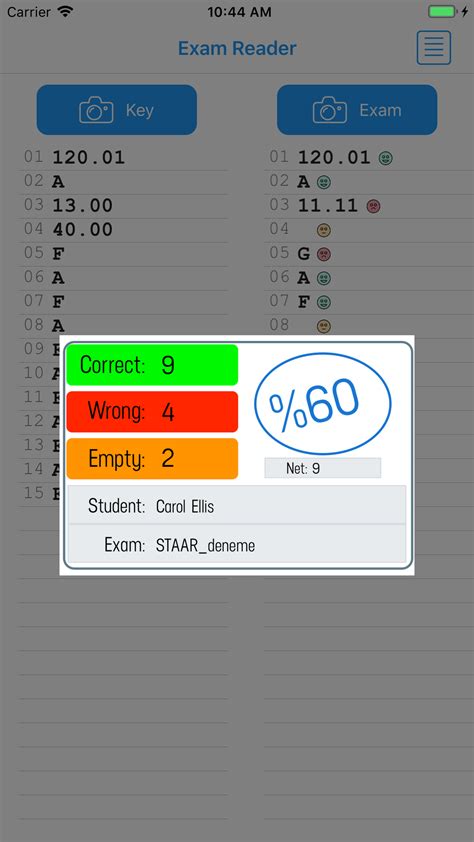 4. Exam Reader-Optical Test Grade