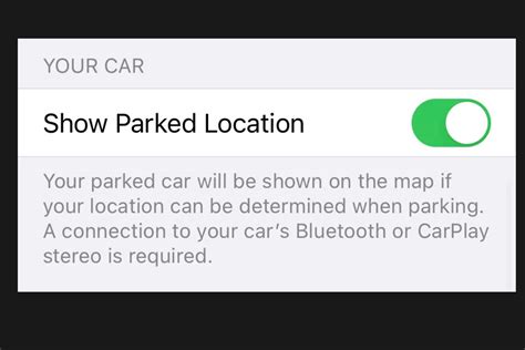 4. Find your parked car