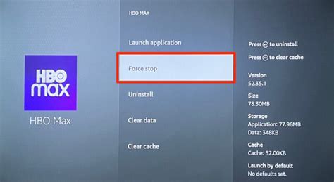 4. Force Close and Reopen HBO Max