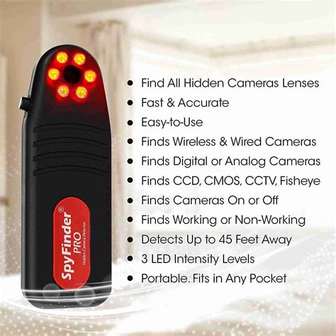 4. Hidden Spy Camera Finder Pro – Extensive features
