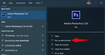 4. Launch Photoshop Without Plug-Ins
