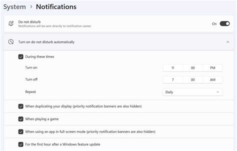 4. Manage Notifications By Account