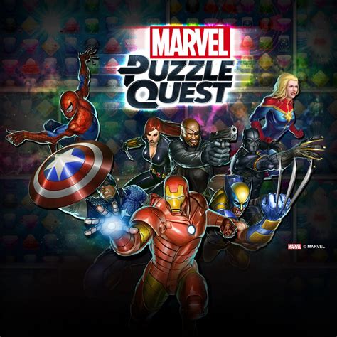 4. Marvel Puzzle Quest