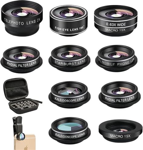 4. Mocalaca Lens Kit for iPhone