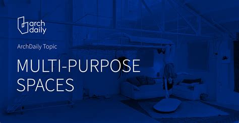 4. Multi-purpose spaces