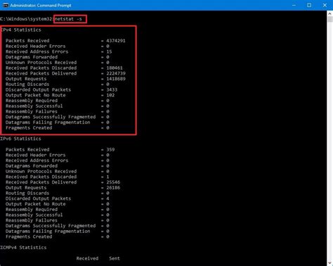 4. NETSTAT: Network Statistics
