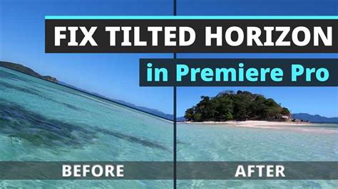 4. Not using the standard crop formats or not fixing a crooked horizon