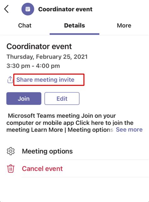 4. Open Microsoft Teams Using an Invite Link