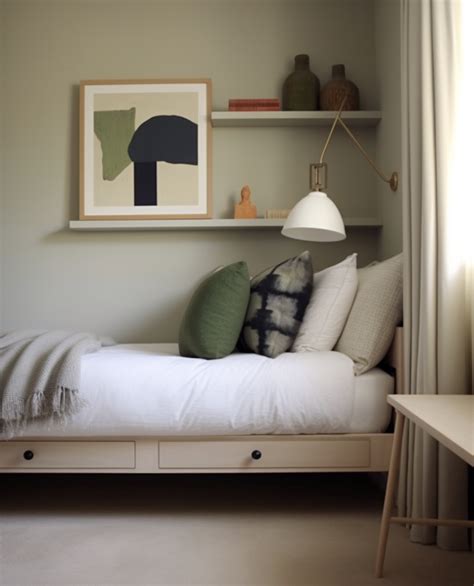 4. Play up to a room’s assets in a box bedroom