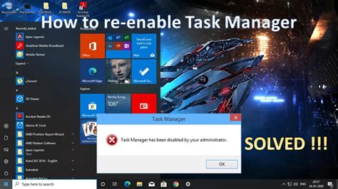 4. Re-Enable Task Manager